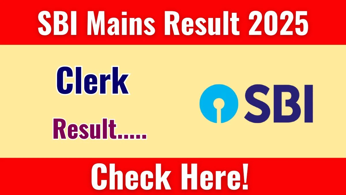 sbi-clerk-mains-result-2025-check-link